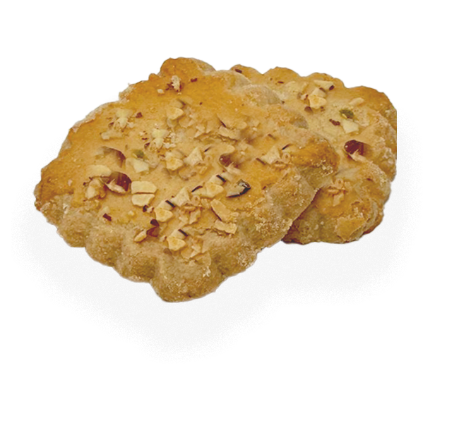Almond loaded Melt-in-your-mouth richness made with pure butter for an unforgettable