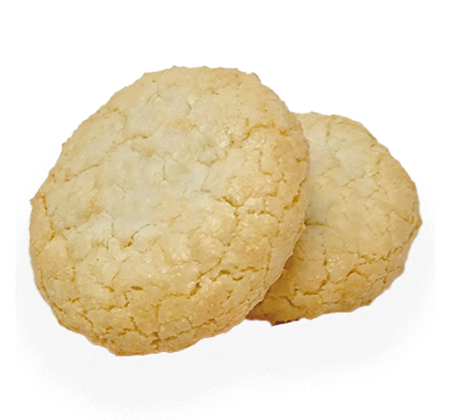 Sweet and crunchy with a tropical coconut twist, perfect for those who love a bit of crunch in their